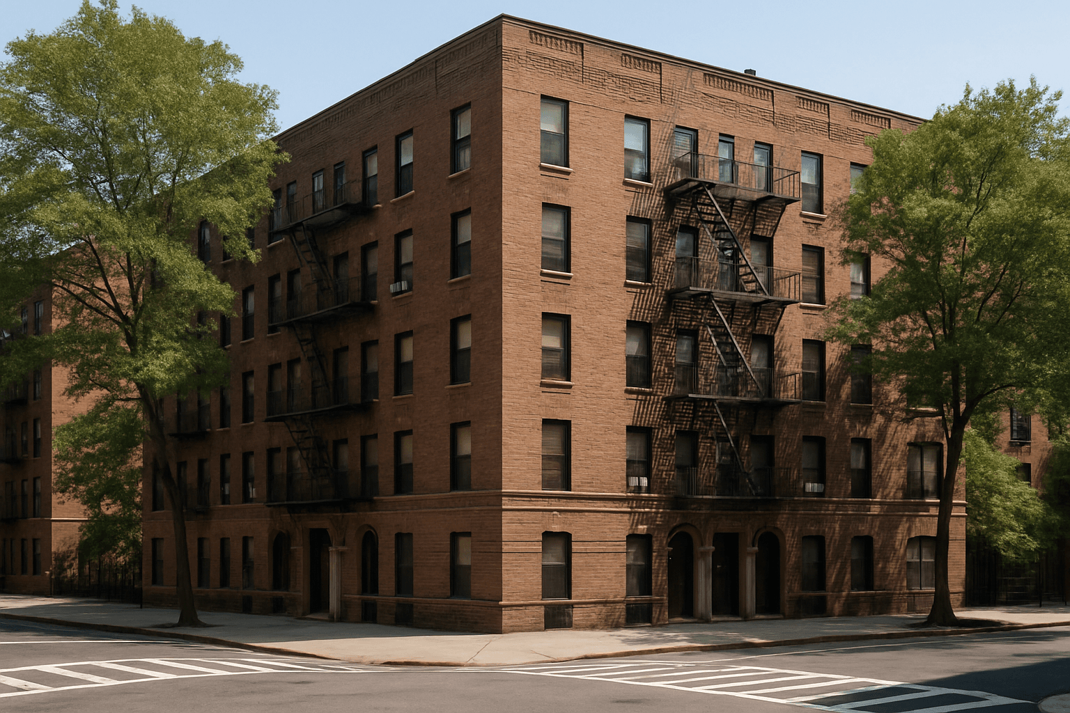 Prewar NYC apartment building of the kind facing closer scrutiny under the NYC Rental Ripoff Report
