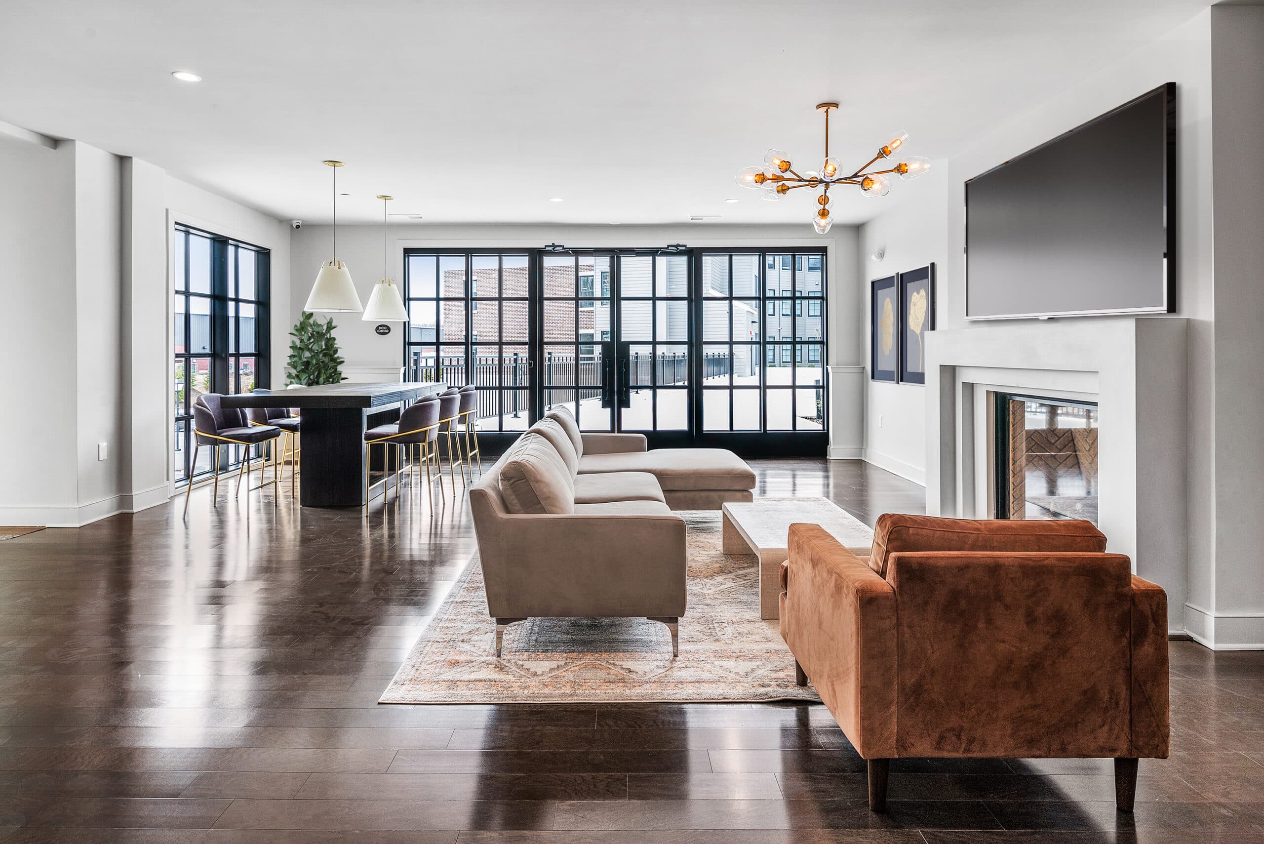 Move-in-ready NYC apartment interior prepared by Ora leasing services