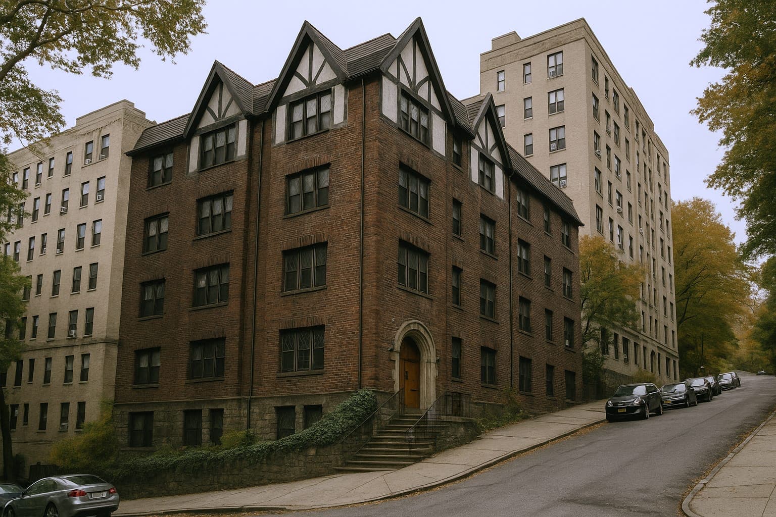 Prewar apartment houses in Hudson Heights, Manhattan, the stock behind NYC multifamily investment sales in 2026